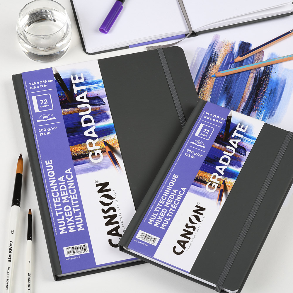 Graduate Mixed Media white Book | Canson