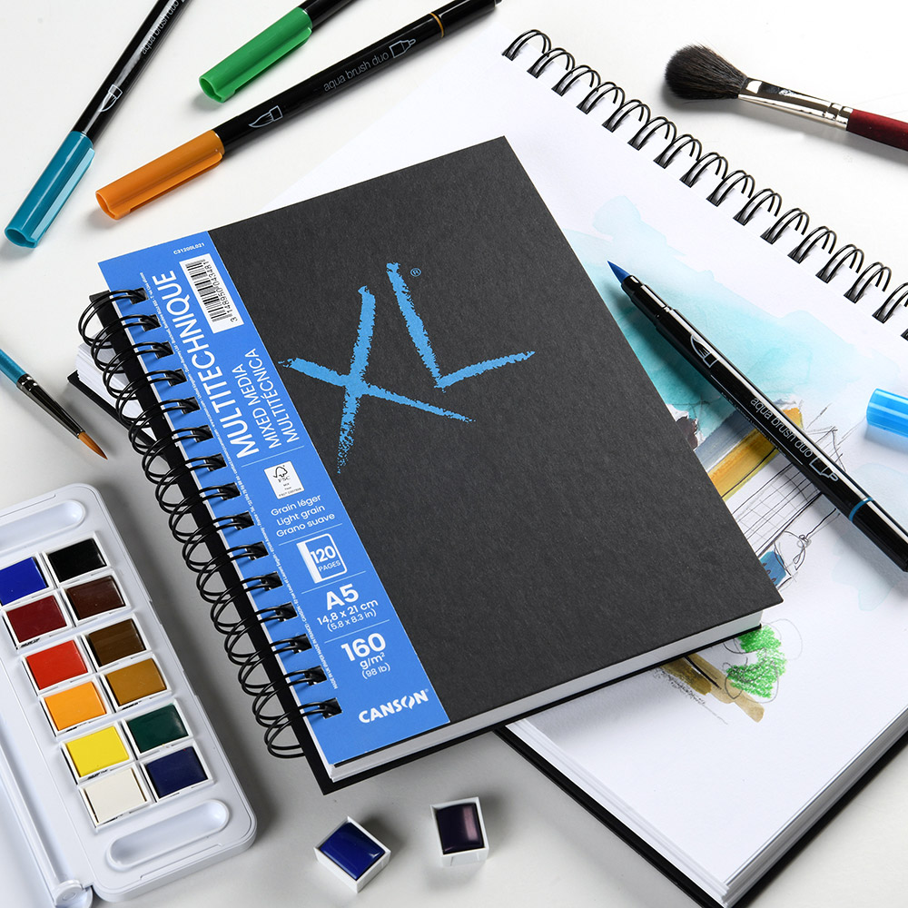 Xl Book Mixed Media Canson