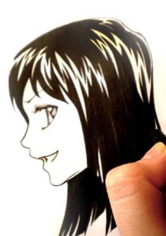 Drawing Anime Hair With TouchNew Markers Step By Step