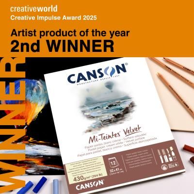 Canson Mi-Teintes Velvet - Blocco Carta Per Pastelli, 24x32 Cm, 430 G/m², 12 Fogli, Toni Freddi - Foto 11