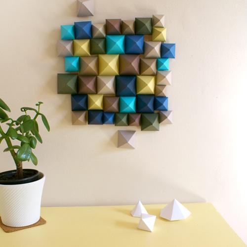 Geometric Composition 3D Wall Art