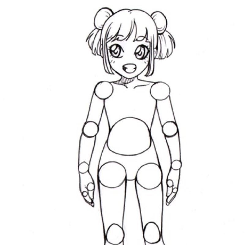 Manga: Drawing a character's body | Canson