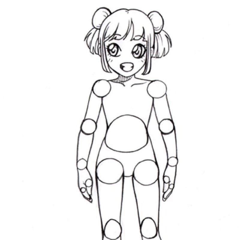 Manga: Drawing a character's body | Canson Manga: Drawing a character's body | Canson