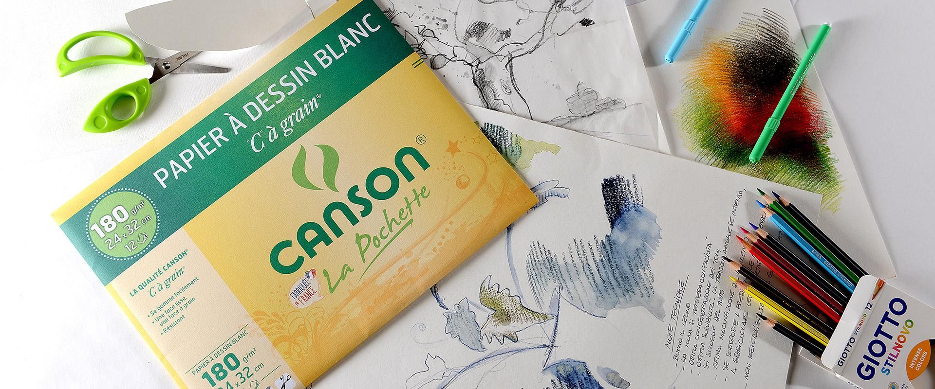 Canson Pochette C à Grain