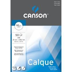 Rouleau papier calque - satiné - 1100 mm x 20m - 90/95 g/m² - Canson
