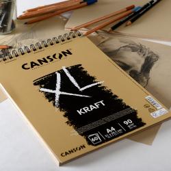 Canson Carnet XL Croquis Mini Format A5 14,8 x 21 cm 60 feuilles à