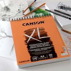  Canson XL Series Sketchbook, Recycled, Foldover Pad, 3.5x5.5  inches, 100 Sheets (50lb/74g) - Artist Paper for Adults and Students -  Graphite, Charcoal, Pencil, Colored Pencil : Arts, Crafts & Sewing