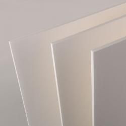 Polystyren carton Plume white 35x50cm 3mm - Meno Mūza